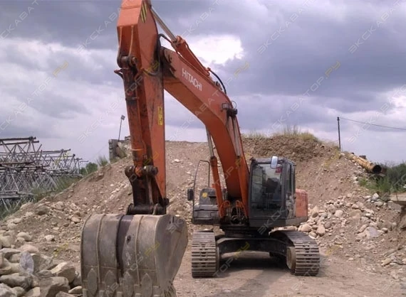 Фото Аренда гусеничного экскаватора Hitachi ZX330, Санкт-Петербург