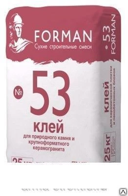 Фото Плиточный клей  Forman №53 25кг