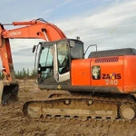 фото Аренда гусеничного экскаватора Hitachi ZX240-3, Пермь