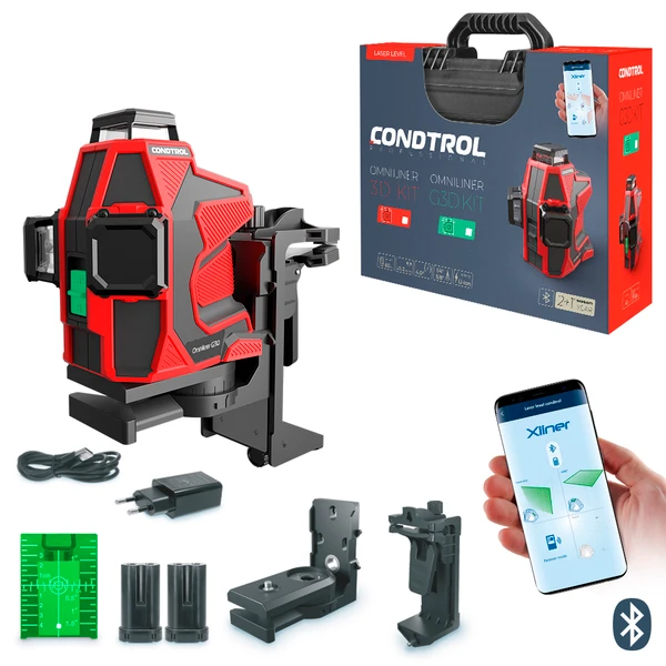 Фото Лазерный нивелир CONDTROL Omniliner G3D Kit