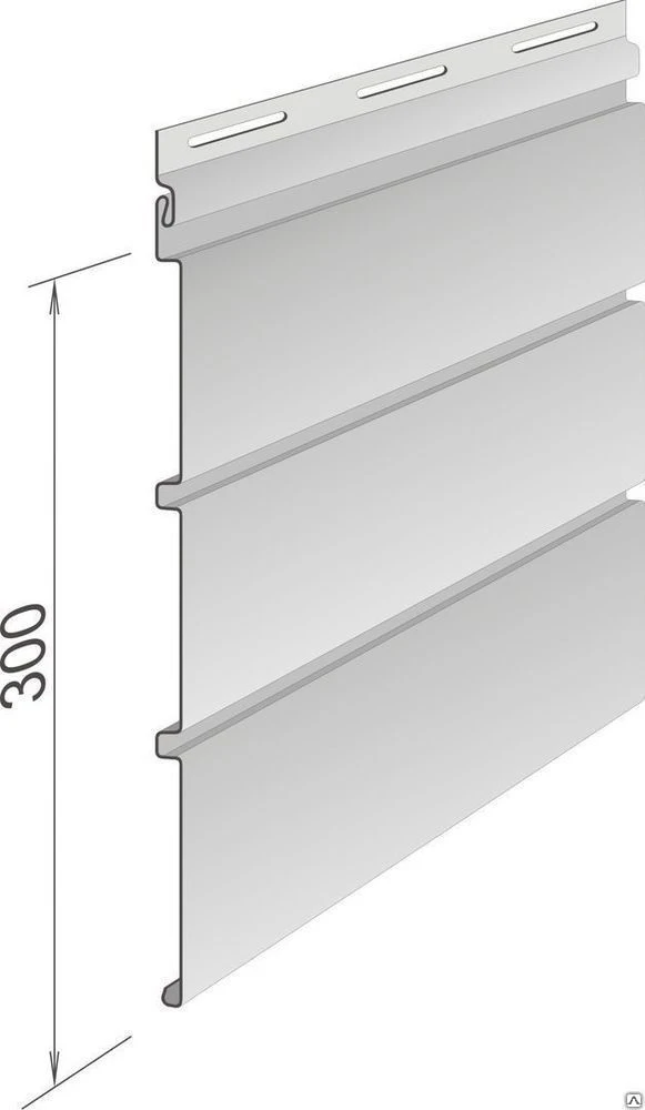 Фото Софит для винилового сайдинга VOX (300 х 2700) мм = 0,81м²