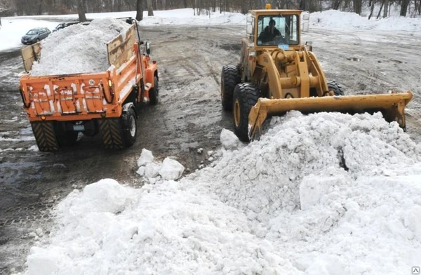 Фото Отвал снег