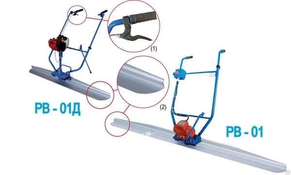 Фото Виброрейка ручная