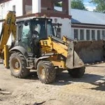 фото Услуги экскаватора-погрузчика JCB