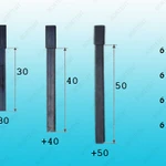 фото Вставки увеличения высоты тента на 40 см для а/м Газель база 4,25 м. (8 шт.