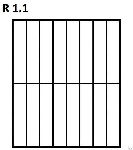 Фото Решетка на окно R1.1