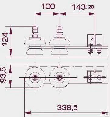 Фото Троллеедержатель К-270 У1