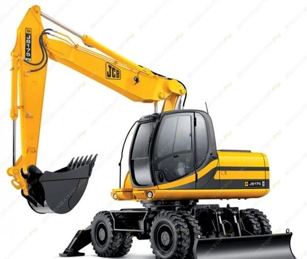 Фото Аренда колесного экскаватора JCB JS 175W, Люберцы