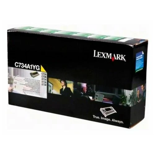 Фото Картридж Lexmark C734A1YG