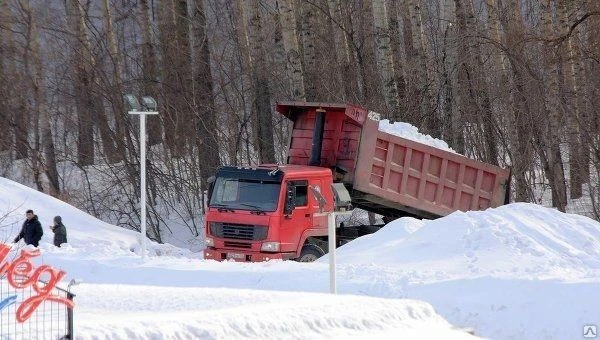 Фото Уборка и вывоз снега Томская обл.