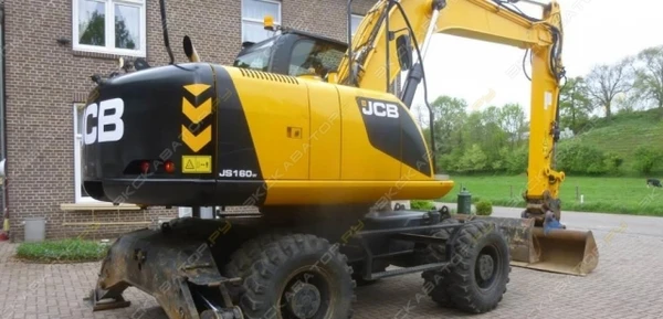 Фото Аренда колесного экскаватора JCB JS 160W, Москва