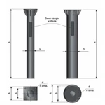 Фото №3 Закладная деталь фундамента для опор ОГК-6,7