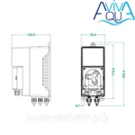 Фото №5 Перистальтический дозирующий насос AquaViva Cl 1,5 л/ч (KXRX1H1HM1002) с авто-дозацией, фиксир. скорость