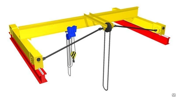 Фото Кран-балки опорные от 1тн до 16 тн пролёт от 4,5м до 22,5 м