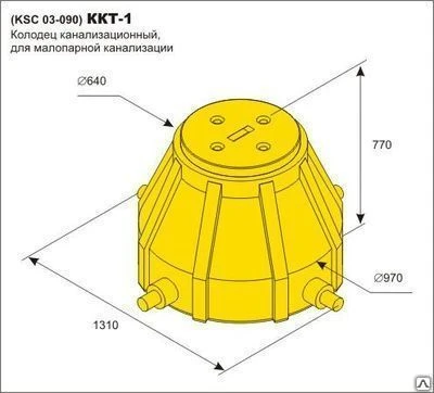 Фото Колодец ККТ-1 (KSC-03-090)