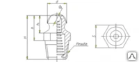 Фото Пресс-масленка прямая ГОСТ 19853-74 (диаметр 12х1 мм)