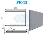 фото Фасадные рустовые камни из пенопласта (пенополистирола) боссажи РК-12 ПСБ-С-25Ф