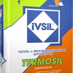 фото Теплоизоляционная штукатурка IVSIL TERMOSIL / ИВСИЛ ТЕРМОСИЛ