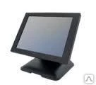 Фото Global POS 19" цветной сенсорный TFT монитор, чугунная подставка, MSR, USB