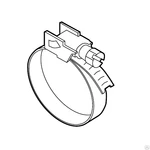 фото Хомут для крепления кронштейнов к трубе Raychem PSE-047