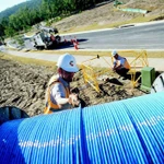 фото Строительство линий и сооружений связи