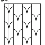 фото Решетка на окно R4