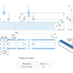 Фото №3 Промышленный светодиодный светильник SVT-P-UL-150Вт-1M 107 Лм/Вт 16030 Лм