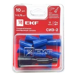 фото Соединитель проводов СИЗ-2 1-3.75кв.мм (блист.10шт) EKF plc-cc-4-b