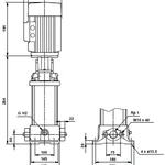 фото Вертикальный двухступенчатый центробежный насос Grundfos CR 3-2, 380 В