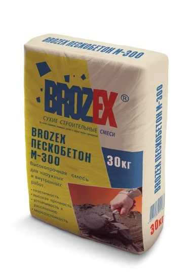 Фото Пескобетон М-300, Brozex 30кг