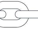 фото Цепь сварная короткозвенная, оцинкованная DIN 766 6
