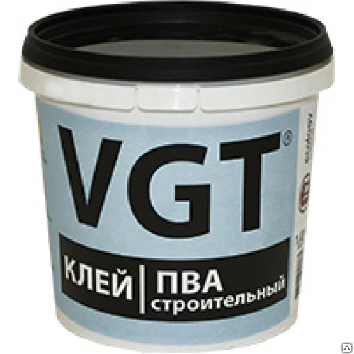 Фото Клей ПВА строительный VGT (1 кг; 2,5 кг; 10 кг; 30 кг)