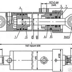 фото Гидроцилиндр 80х56х630