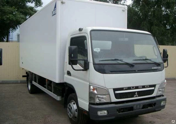 Фото Mitsubishi Fuso + фургон сэндвич панели 80/60 мм (6.2*2.6*2.2) ЦТТМ