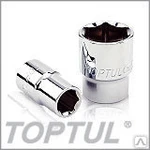 фото Головка 1 1/4" шестигр. дюймовая торцевая с профилем 1/2" Toptul