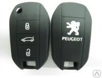 Фото Чехол силиконовый Peugeot черный (KLBZ-8033)