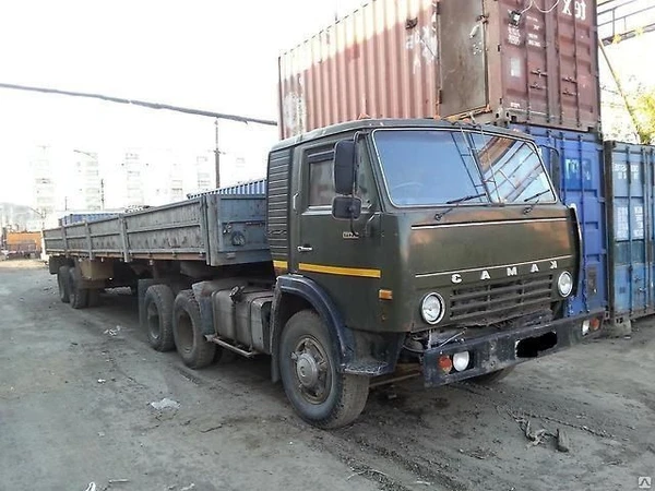 Фото Шаланда полуприцеп лесовоз