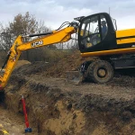 фото Услуги полноповоротного экскаватора