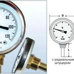 фото Термометр биметаллический показывающий ТБП