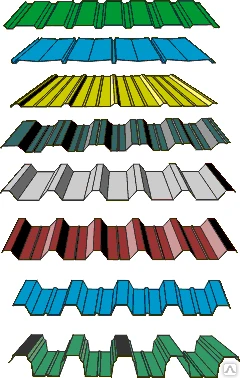 Фото Профнастил С-8 Зеленый мох 1,2*2м