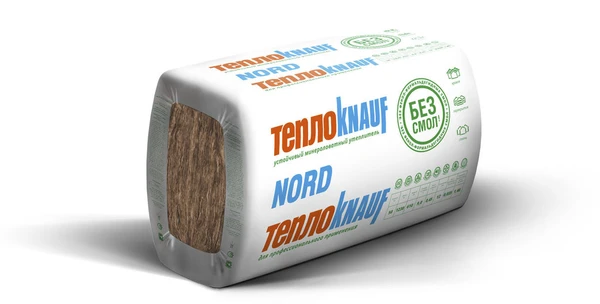 Фото Плита звукоизоляционная  ТеплоKNAUF  NORD  50*610*1250/0,45м3/