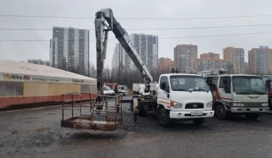 Фото Автовышки в аренду. Высота подъема 16/18/21 метр.