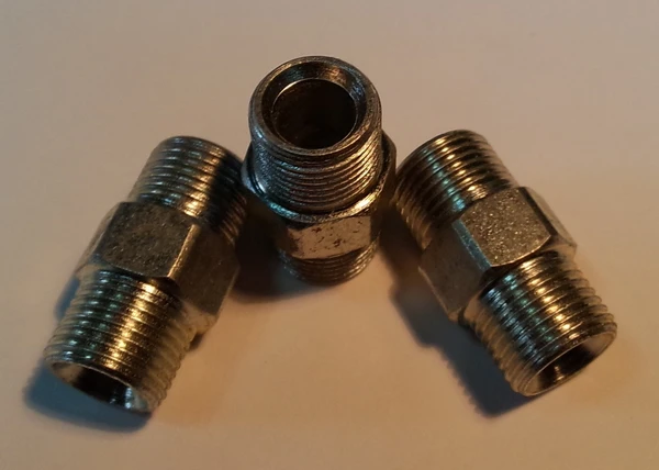 Фото Соединение шланговое 3/8”(M) x 3/8”(M) аналог G-code 28600