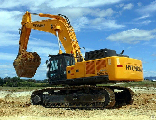 Фото Экскаватор гусеничный HYUNDAI R-800LC-7A