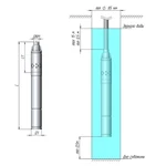 Фото №3 Винтовой скважинный насос 3" UNIPUMP ECO VINT 3 (750Вт, 30м)