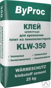 Фото Клей фасадный для пенополистирола ByProc KLW-350