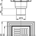 фото Душевой трап AlcaPlast APV4444