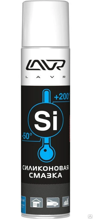 Фото Силиконовая смазка LAVR Multifunctional silicon spray, 400 мл