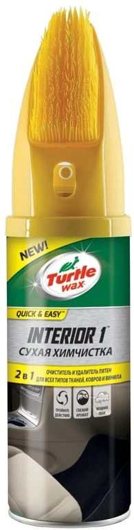 Фото Очиститель обивки со встроенной щеткой TURTLE WAX 400мл, 53011