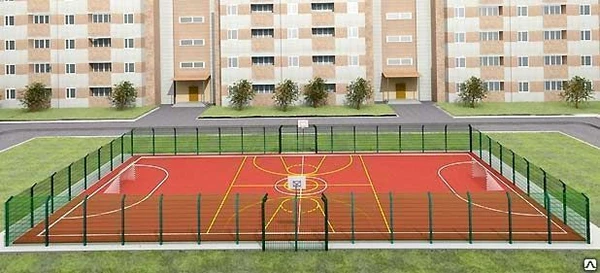 Спортивная площадка воркаут. Крестовский остров баскетбольная площадка. Баскетбольная площадка, волейбольная площадка. Многофункциональная спортивная площадка. Современные спортивные площадки.